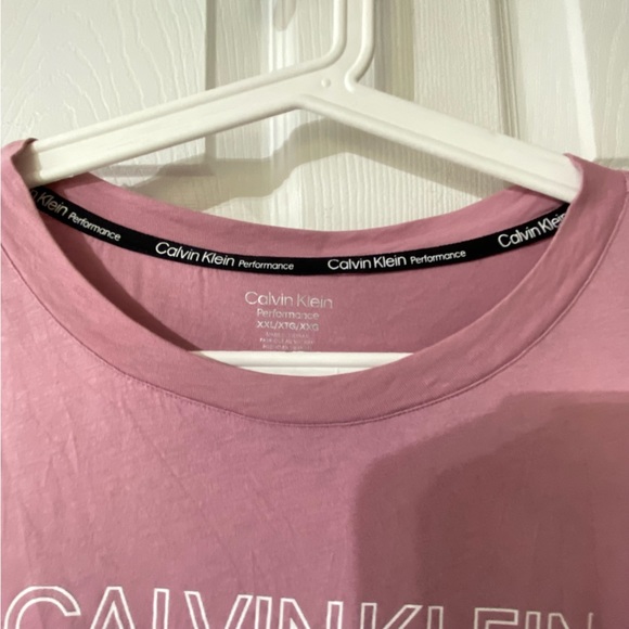 Calvin Klein women’s Pink T-shirt size XXL like New. - Picture 3 of 6